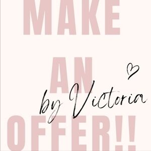 Victoria's Secret Pink and Black Offer Sign